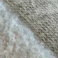 Fyllning stickat tyg - kammat